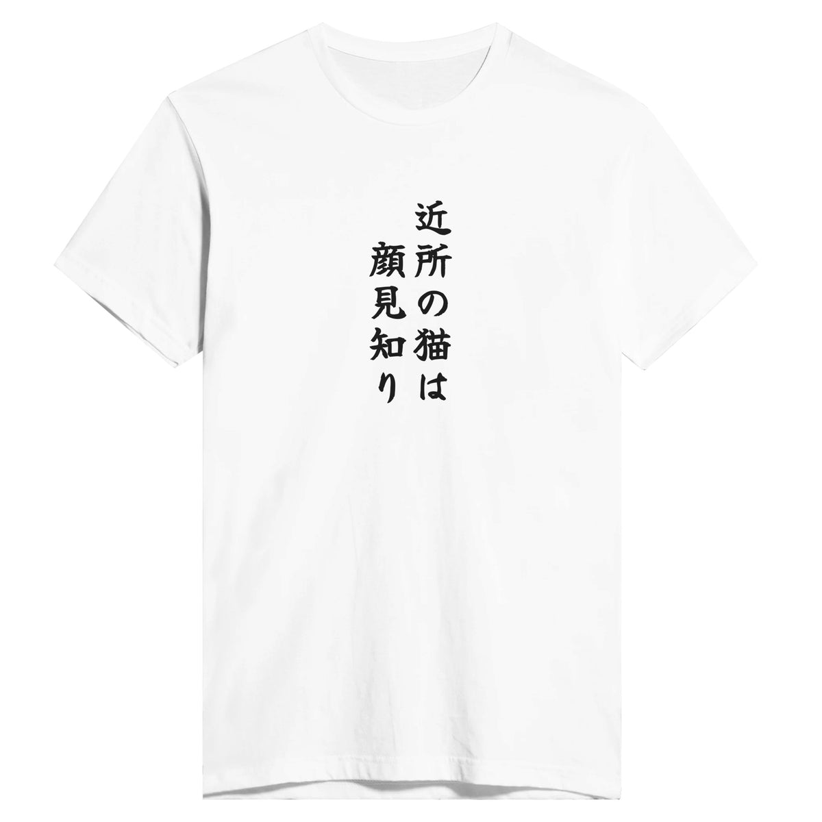 近所の猫は顔見知り