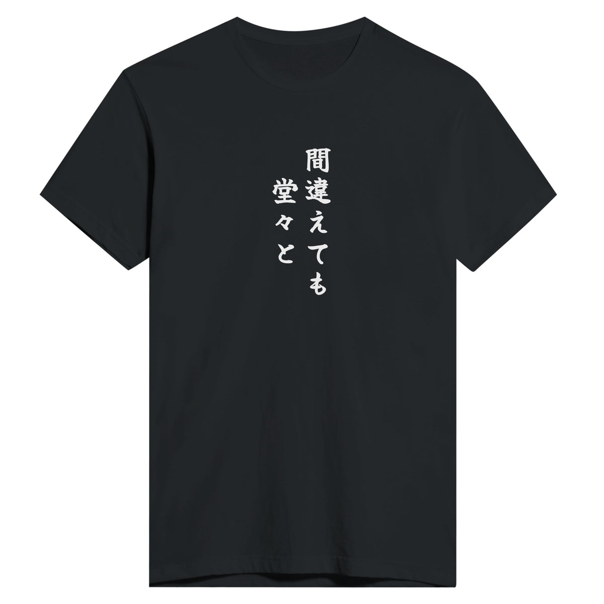 間違えても堂々と もう一方のカラー