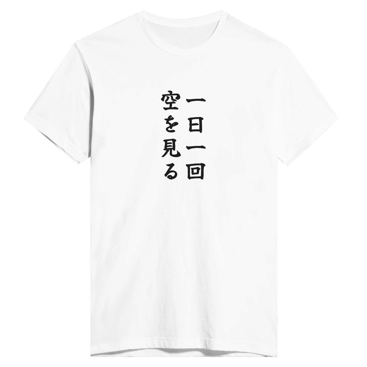 一日一回空を見る