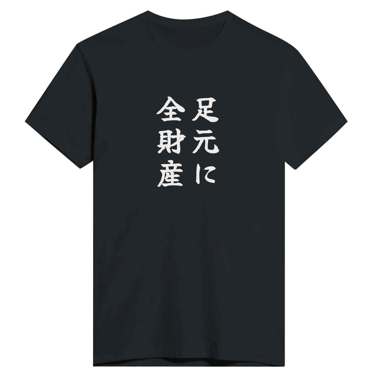足元に全財産 もう一方のカラー