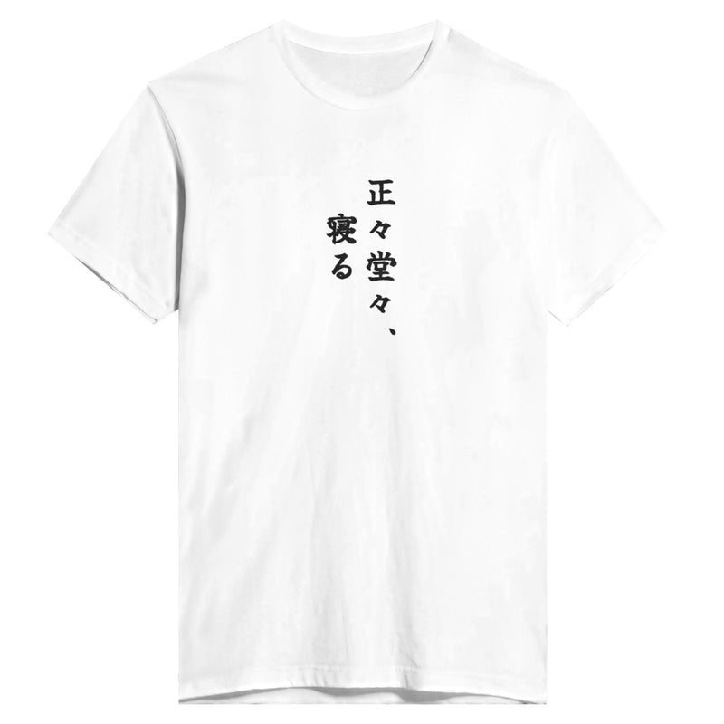 正々堂々、寝る